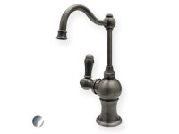 Whitehaus Collection  WHFH3-H4131-BN 4.25 in. Forever Hot instant hot water dispenser with traditional spout and self closing... 