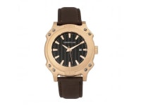 Morphic MPH6804 M68 Series Leather Band Watch with Date - Rose... ca Morphic MPH6804 M68 Series Leather Band Watch with Date... 