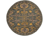 Safavieh BEL671A-5R 5 x 5 ft. Bella Hand Tufted Round Area Rug, Blue Grey & Gold - Newegg.com Safavieh BEL671A-5R 5 x 5 ft. Bella... 