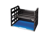 Recycled High Rise Desk Tray, 13 1/4 X 9 X 10 1/4, Letter, Black, 2/Pk - Newegg.com Recycled High Rise Desk Tray, 13 1/4 X 9... 