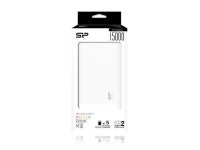 Silicon Power 15000mAh Power Bank 2x USB Output Ports S150 White Color Model SP15KMAPBK150P0W - Newegg.com