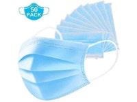 50-pcs Disposable Face Mask Surgical Medical Dental Industrial Mouth Mask Quality 3-Ply Safety Mask - Newegg.com