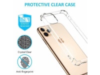 com [2Pack] IC iClover For iPhone 11/11 Pro Max Hybrid Silicone Shockproof Bumper Back Case Clear Cover - Newegg.com