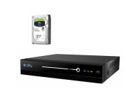 GW 8 Channel H.265 HDMI 4K Output Smart NVR / Network Video Recorder, Compatible with 8MP / 5MP /3MP / 1080IP (2TB HDD Included... 