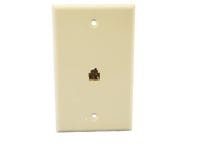 Cooper 3532-4A Almond Four Wire Telephone Jack Wall Plate - Newegg.com