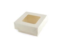 PacknWood 210KRAYWH85 Small White Kray Box With Window 7 Oz. Pack Of 250 - Newegg.ca