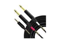 Mogami 6 Gold 3.5mm TRS-Dual 1/4 TS Male, Straight Stereo Audio Adapter Cable - Newegg.com Mogami 6&#39; Gold 3.5mm TRS-Dual 1... 