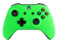 Soft Touch Neon Green Xbox One S UN-MODDED Custom Controller Unique Design (with 3.5 jack) - Newegg.com "Soft Touch Neon... 