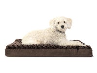 FurHaven Pet Dog Bed | Deluxe Orthopedic Ultra Plush Mattress Pet Bed for Dogs & Cats, Chocolate, Medium - Newegg.com FurHaven... 
