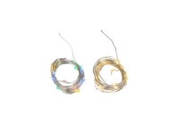 Set of 2 Twinkle Fairy Micro Lights Strands With 20 LEDs,Timer Battery operated Waterproof Portable For Easter, Garden, Home... 