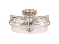 Vaxcel International C0170 15 in. Addison Semi Flush Mount - Newegg.com