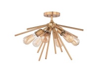 Vaxcel International C0162 24 in. Estelle Semi - Flush Mount - Newegg.com