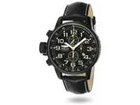 Invicta 3332 Force Lefty Black Dial Quartz Chrono BlackLeather Watch - Newegg.com