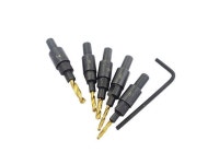 ca 5 PCS Woodworkers Countersink Drill Bit Set # 6 # 8 # 10 # 12 # 14 Counterbore Counter Bit - Newegg.ca