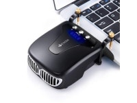 Portable Notebook Laptop Fan Cooler Lcd Displays Read Temperature Fan Speed Quickly Dissipate Heat Laptop Cooling Pads - Newegg.com