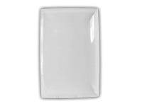 White 16 1/8 Inch X 8 Inch Tray 1 1/8 Inch Deep/Set of 12 - Newegg.com White 16 1&#47;8 Inch X 8 Inch Tray 1 1&#47;8 Inch Deep... 