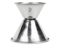 3/4 oz - 1-1/2 oz Double Cocktail Stainless Steel Jigger - Newegg.com 3/4 oz - 1-1/2 oz Double Cocktail Stainless Steel... 