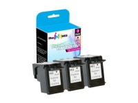 ReInkMe 3 Pack Compatible CC653AN 901 Black Ink Cartridge for HP Deskjet J4540 - Newegg.com