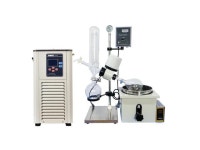 HNZXIB 2L Rotary Evaporator RE201D and  -10°C Circulating Chiller DLSB5/10 Rotavap Basic Combination 110V/60Hz 2000ml Rotating... 