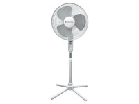 Comfort Zone CZST161BTE 3-Speed 16-inch Oscillating Pedestal Fan with Folding Base and Adjustable Height and Tilt - Newegg.com