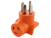 Adapter 30A 250V NEMA 14-30P 4-Prong Dryer Outlet to NEMA L6-30R 30A 250V Female Connector - Newegg.com