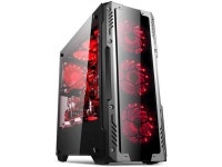 Gaming Computer PC ATX Case Mid Tower with 3 Tempered Glass Side Panels - Newegg.com
