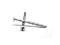 ASMC Industrial No.8-15 x 0.63 in. Phillips Round Head Type A Sheet Metal Screw, Low Carbon Steel - Zinc Plated - 4000 Piece... 