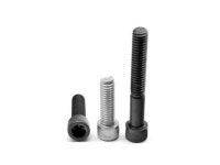 ASMC Industrial 0.38 in. -16 x 4 in.-PT Coarse Thread Socket Head Cap Screw, Alloy Steel - Mechanical Zinc - 50 Piece - Newegg.ca