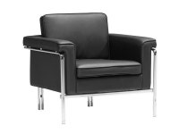 Zuo Modern 900160 Singular Armchair Steel / Black  Chairs - Newegg.com Zuo Modern 900160 Singular Armchair Steel / Black... 