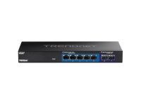 TRENDnet 7-Port Multi-Gig Gaming Switch, TEG-S327, 5 x 1G RJ-45 Base-T Ports, 2 x 2.5G RJ-45 Ports, 20Gbps Switching Capacity... 