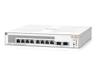 HPE Instant On 1930 8-Port PoE Gb Ethernet 8xGE PoE (124W), 2X 1G SFP, L2+ Smart Switch US Cord (JL681A#ABA) - Newegg.com