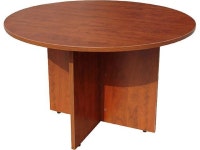 Boss Office Products 47 Round Table, Cherry (MFR#N123-C) - Newegg.com