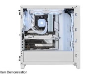 Corsair iCUE 4000D RGB AIRFLOW QL Edition CC-9011232-WW White Computer Case - Newegg.com