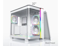 MONTECH, KING 95 PRO Dual-Chamber ATX Mid-Tower PC Gaming Case, High-Airflow, Toolless Panels, Sturdy Curved Tempered Glass Front... 