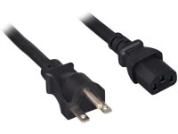 Nippon Labs 14 AWG AC Power Cord NEMA 6-15P to C13, SJT, 15A/250V, NEMA 6-15P to IEC-60320-C13, Black 8 ft. Power Cable - Newegg.com