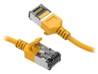 Nippon Labs 60CAT8-10-30YW 10 ft. U/FTP Slim Ethernet Network Cable 30AWG - Latest 40Gbps 2000Mhz RJ45 Patch Cord - Newegg.com