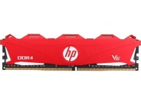 HP V6 8GB 288-Pin DDR4 SDRAM DDR4 2666 (PC4 21300) Desktop Memory Model 7EH61AA#ABC (RED) - Newegg.com