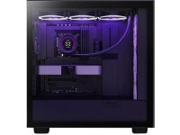 NZXT H7 Flow Black - Mid-Tower Airflow PC Gaming Case - Tempered Glass - Enhanced Cable Management - Water-Cooling Ready - Newegg.com