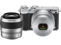 Nikon 1 J5 27713 Silver Mirrorless Digital Camera with 10-30mm and 30-110mm Lenses - Newegg.com
