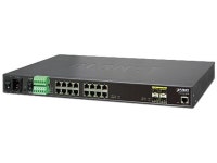 Planet IGS-5225-16T4S Industrial L2+ 16-Port 10/100/1000T + 4-Port 100/1000X SFP Managed Ethernet Switch (-40 - 75 degrees C)... 