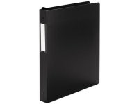 Wilson Jones 390-14B Hanging DublLock Round Ring Poly Binder, 11 x 8-1/2, 1 Capacity, Black - Newegg.com Wilson Jones 390-14B... 