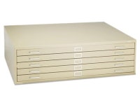 Safco 4998TSR Five-Drawer Steel Flat File, 53-3/8w x 41-3/8d x 16-1/2h, Tropic Sand - Newegg.com