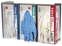San Jamar G0805 Clear Plexiglas Disposable Glove Dispenser, Three-Box, 18w x 3-3/4d x 10h - Newegg.com