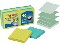 3M R33010SSST Post-it Pop-up Notes Super Recycled Notes in Tropic Breeze Colors - Newegg.com