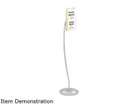 Safco 4174GR Customizable Rectangular Sign Stand, 15 x 15 x 64, Gray - Newegg.ca Safco 4174GR Customizable Rectangular Sign... 