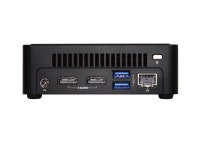 ASRock Industrial NUCS BOX-1340P/D4 Black Barebone Systems - Mini-PC(Intel® 13th Gen (Raptor Lake-P) Core™ Processors i5-1340P... 