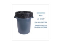 Boardwalk H7658HBK Linear Low Density Industrial Can Liners, 60 gal, 0.7 mil, 38 x 58, Black, 100/Carton - Newegg.com