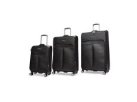 Adrienne Vittadini AVL101-001 Expandable Luggage Set - 3 Piece - Newegg.com
