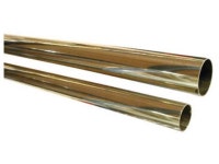 Hardware Distributors L00 A120 96 2 in. Tube 96 in. Length - Polished Brass - Newegg.com