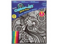 Darice VP1620-5937 Color-In Velvet Poster 16X20-Geometric - Newegg.com Darice VP1620-5937 Color-In Velvet Poster 16''... 